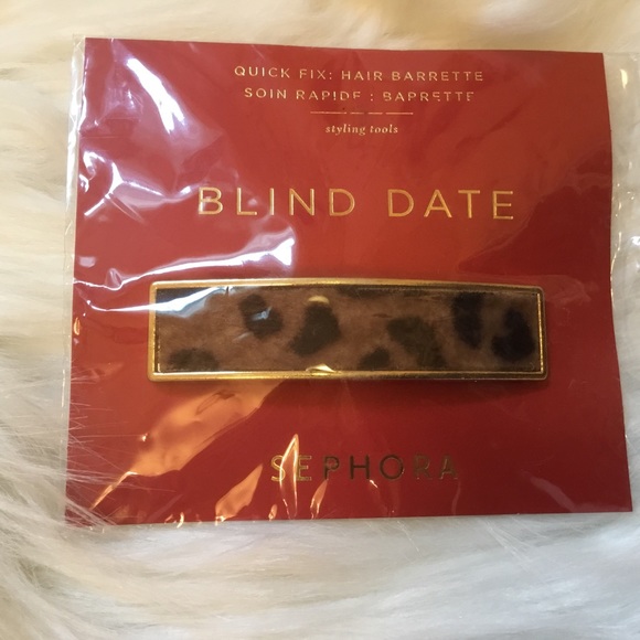 Sephora Barrettes - New x3 Blind Date Animal Print - Picture 4 of 4